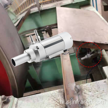 औद्योगिक स्टेशनरी पाइरोमीटर वन कलर 700-2500 ℃